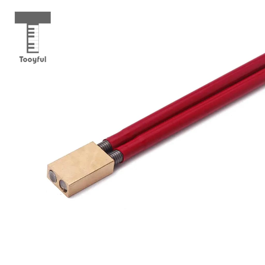 A due Vie In Acciaio Rosso Chitarra Basso Truss Rod con Testata In Ottone per Mandolino Ukulele Parti di 310 millimetri