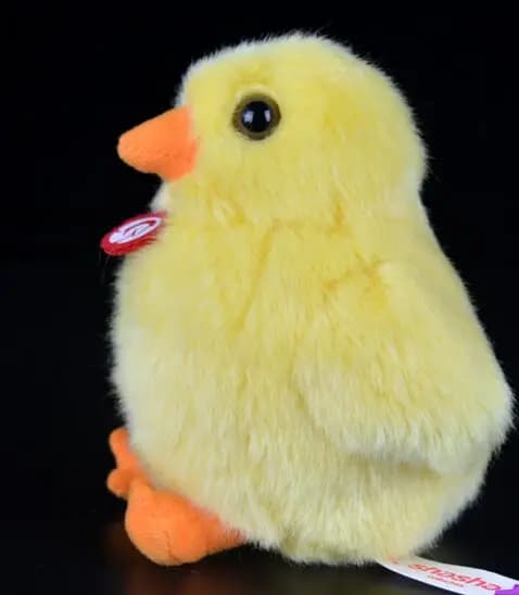 circa 14 cm simulazione pulcino peluche carino pulcino giallo bambola morbida giocattolo per bambini regalo di compleanno s0255