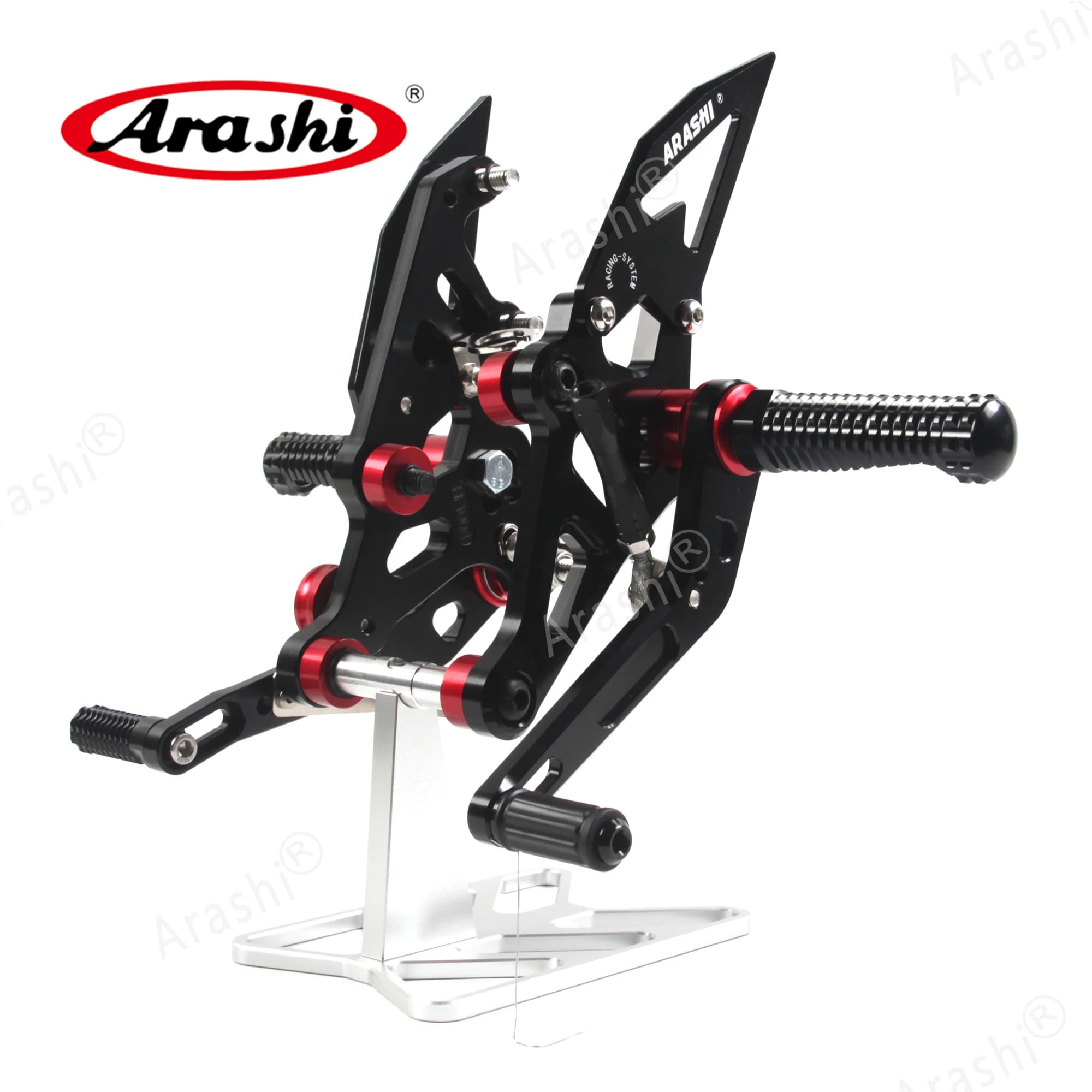 Arashi Per YAMAHA MT07 FZ07 2014-2022 Motore Pedane Regolabile Rearset Poggiapiedi MT-07 FZ-07 2014 2015 2016 2017 2018 2019 2020