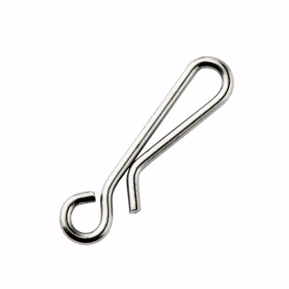 100 pcs hanging fishing Snap girelle barrel fishing connector sea fishing accessories fish carp equipment box fly tools hook ring