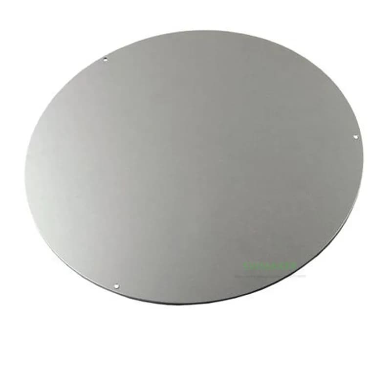 Piatto anodizzato alluminio rotondo della costruzione del diametro di 220MM per le stampanti di KOSSEL DELTA 3D