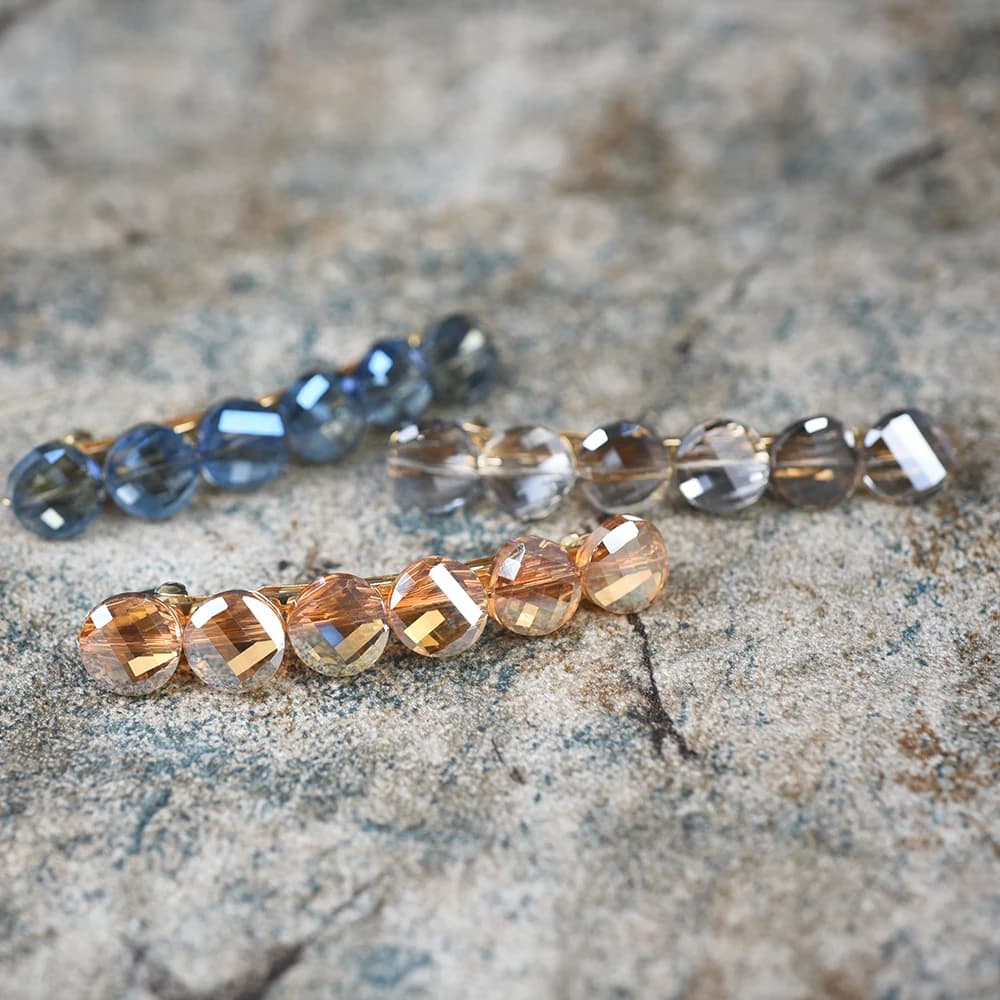 Le donne headwear clip di capelli del rhinestone sveglio dei capelli perno di capelli dell'annata barrettes accessori per capelli di cristallo per le donne