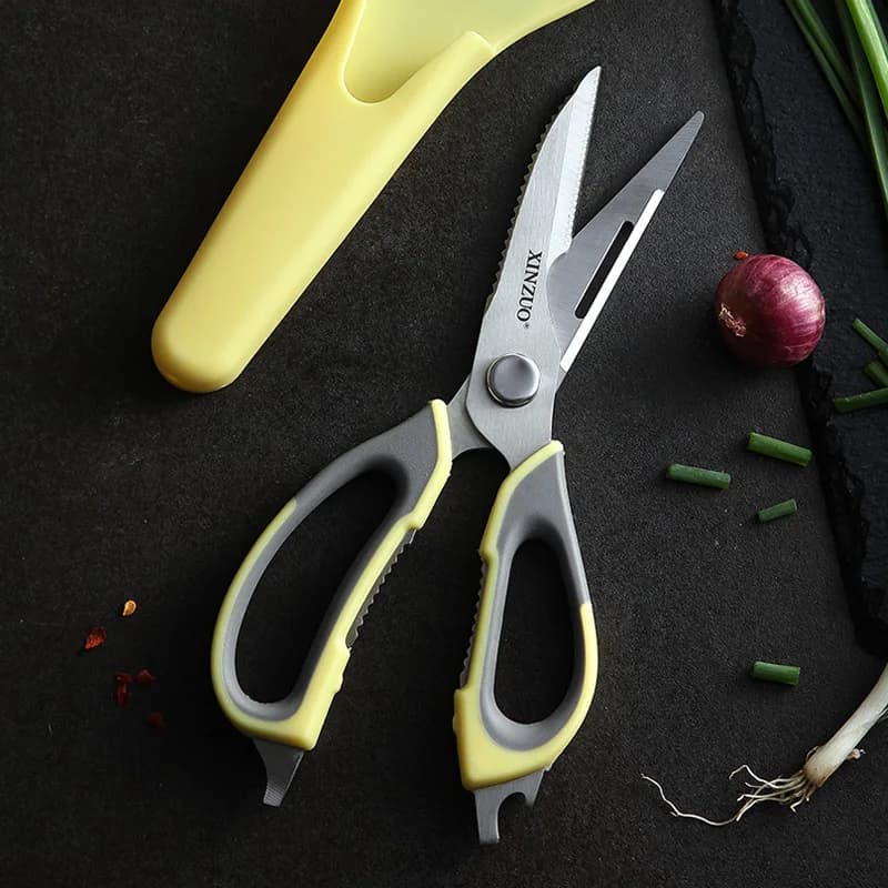 XINZUO Forbici Da Cucina Coltello In Acciaio Inox Multifunzione Frutta A Base di Carne di Pesce Osso di Pollo Cesoie Taglierina Strumenti di Cottura Domestica