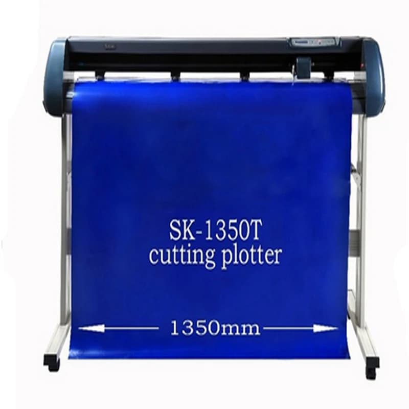 220/110V SK-1350T Plotter da taglio automatico del vinile 1350mm Adesivo Plotter di carta Usb Vinile Cutter Plotter Software/Manuale inglese