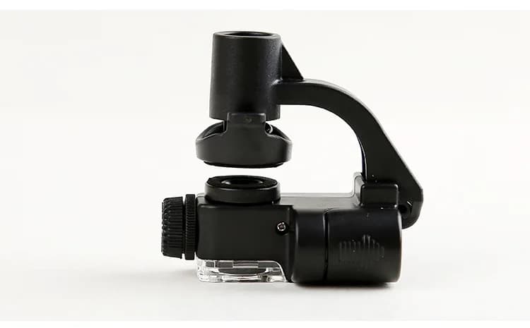 Lente d'ingrandimento portatile Lente macro per microscopio universale per telefono cellulare con strumenti a LED Lente d'ingrandimento con zoom ottico 90X