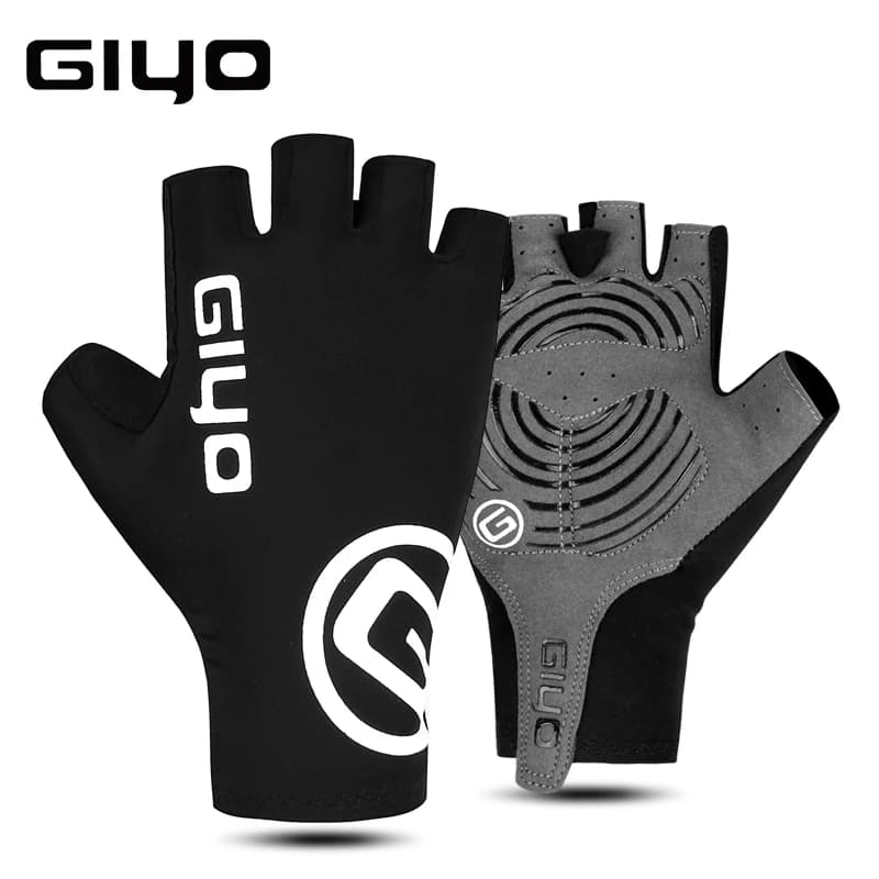 Giyo Cycling Gloves Mezze dita Gel Sport Running Bicycle Gloves Woman Men Summer Road Bike Gloves MTB Luva Guantes Cycling
