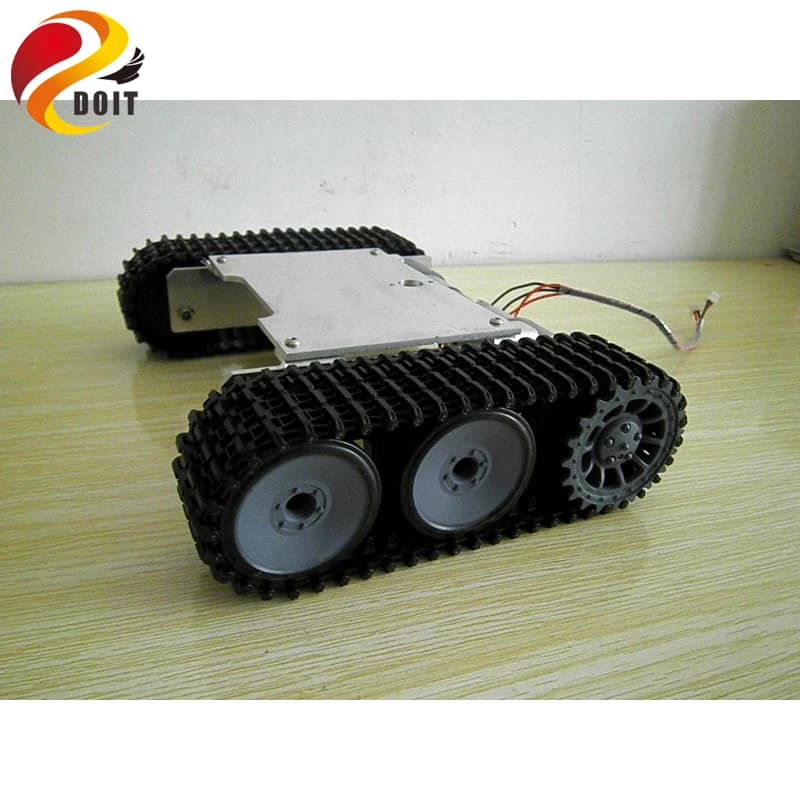 Kit RC Robot Carro Armato Telaio per arduino Tracked Car cingolato Caterpillar Robot Part for Maker Kit educational DIY