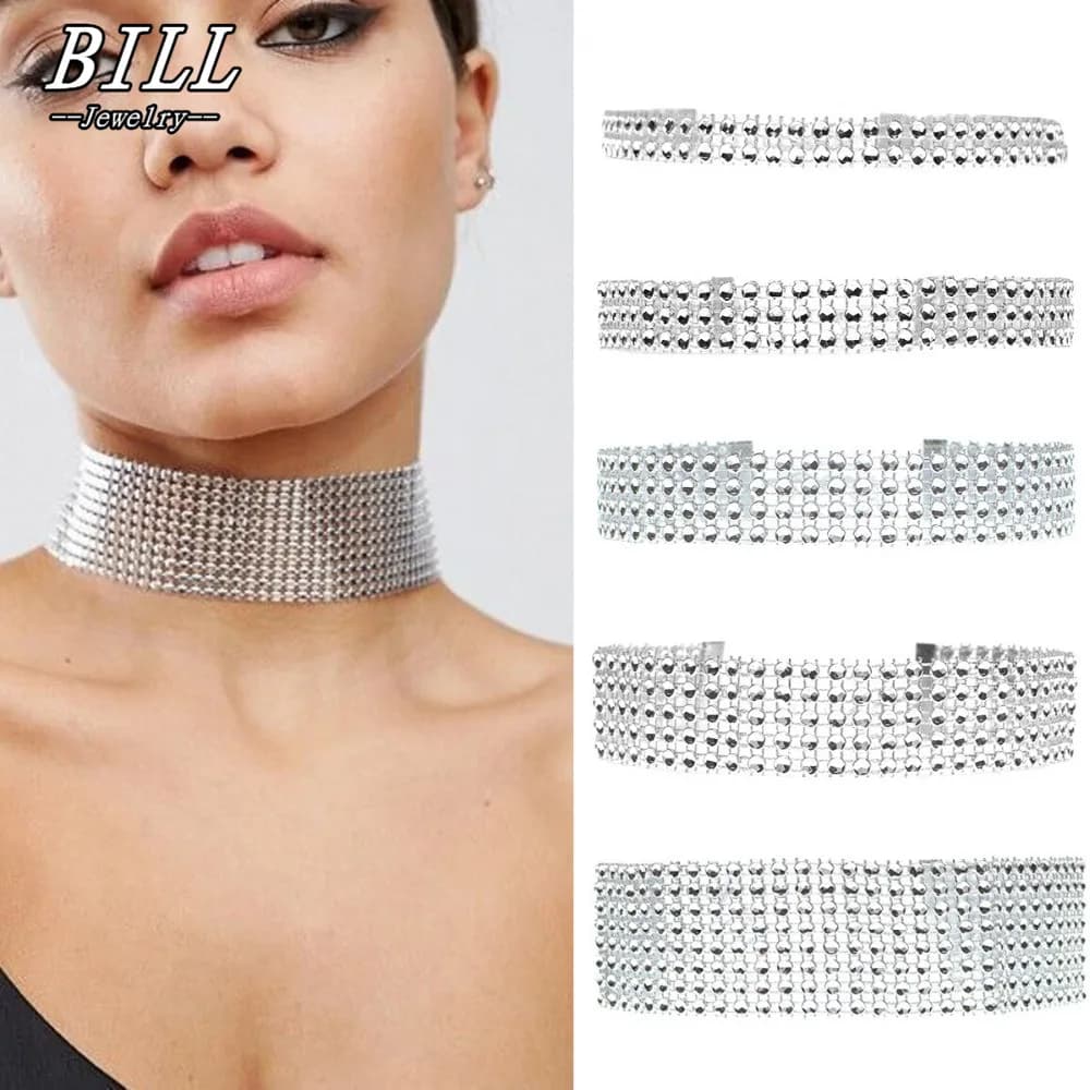 New European Steampunk Choker Necklace for Women Plastic Necklaces Party Accessories Fashion Jewelry Collares Bijoux