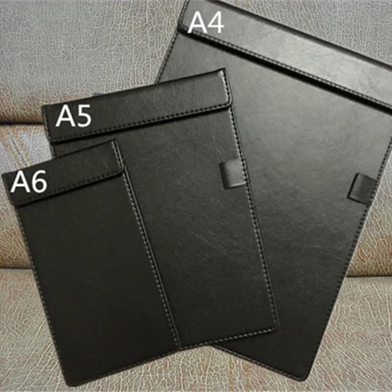 MIRUI Firma Cartella Bordo di Scrittura In Pelle Pad Conference Hotel Padfolio Gestore Pelle deposito prodotto scuola di forniture per ufficio