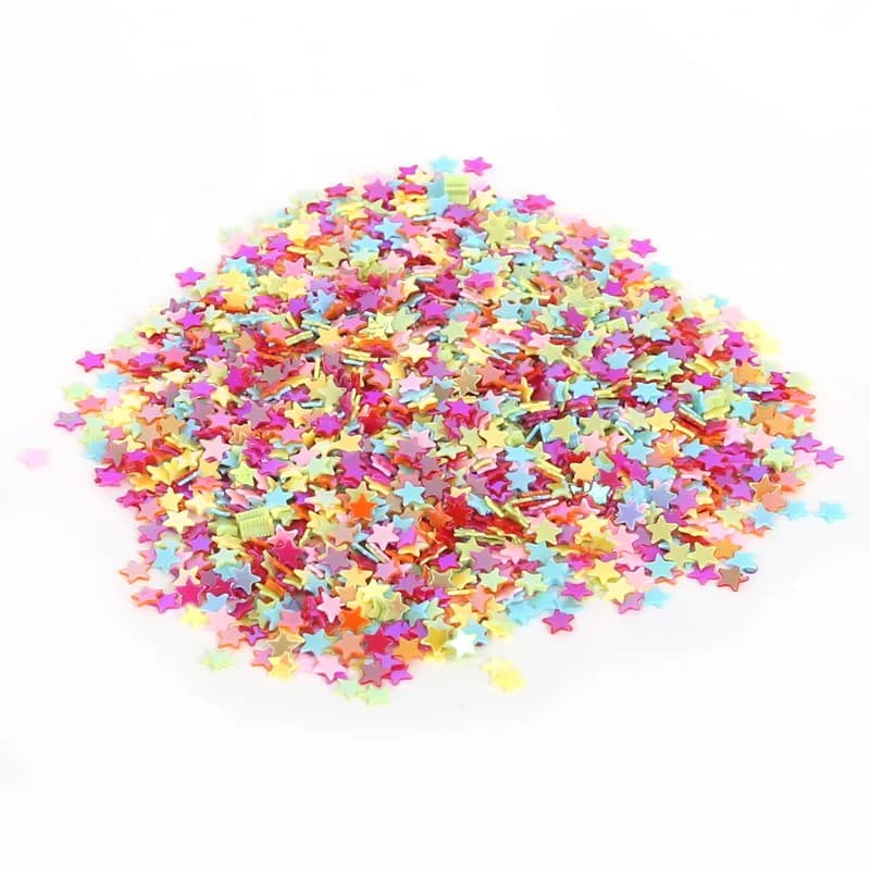 Commercio all'ingrosso di Vendita Al Dettaglio 20g 13000 pz/lotto Mini Misto Star Paillettes Per L'artigianato & Paillette Cucito Scrapbooking lentejuelas 3 millimetri