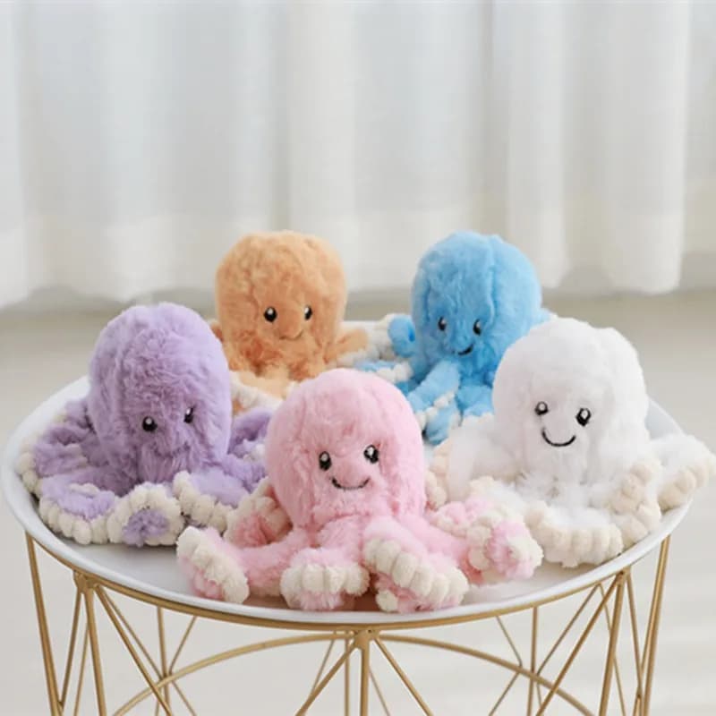 Bella Simulazione Del polipo Del Pendente Della Peluche Giocattolo Farcito Peluche Cervo Animale Accessori Per La Casa Animale Sveglio della Bambola Bambini Regali