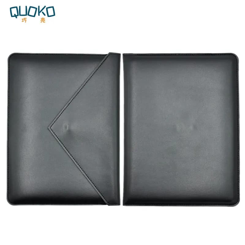 Sacchetto Del Computer Portatile Custodia in Microfibra Custodia in Pelle per Dell Xps 13 15 9350/9360/9370/9550/9560 doppia Tasca di Stile Della Busta