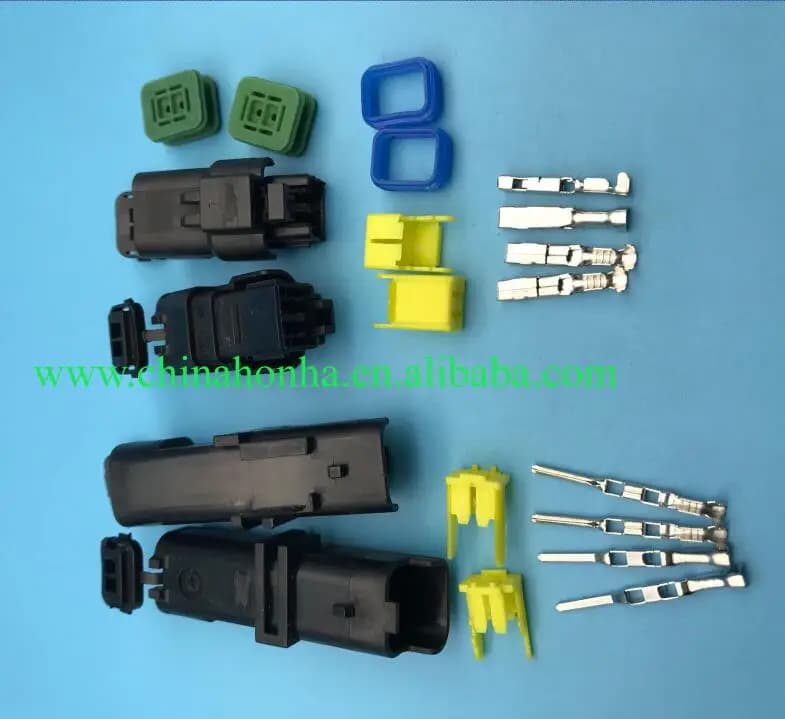 2 Spilles 211PC022S0049 211PL022S0049 Male Connector Automotive Lamphold For Sicma FCI CON-391 Turn signals Current socket FO