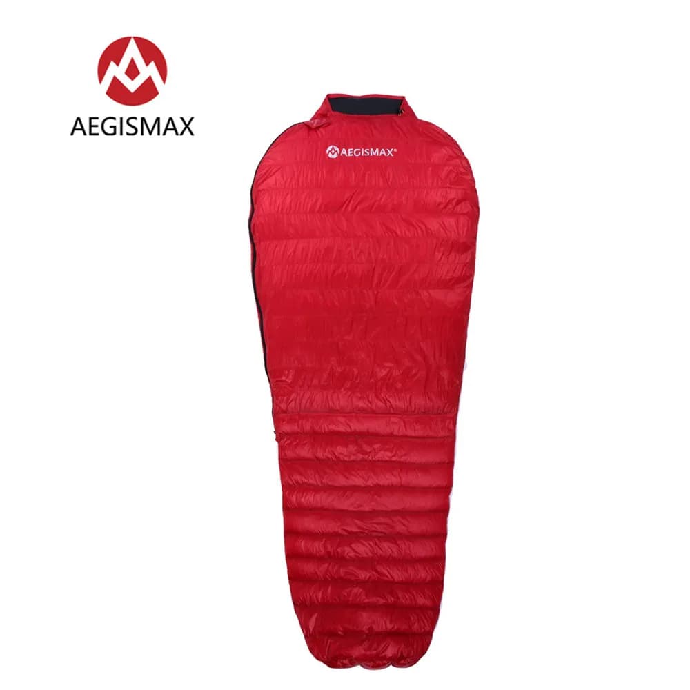 AEGISMAX MINI nuovo upgra Nano Serie Ultralight Campeggio Della Mummia Piuma D'oca Bianca Imbottiture Sacco A Pelo 3 Stagione Escursionismo
