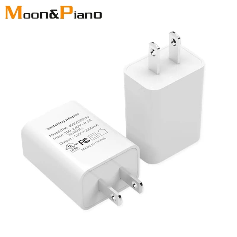 American 5V2A Fast Rechargeable Conversion Plug A USB Wall Charger Travel in USA Japan Thailand Taiwan Canada Colombia Mexico