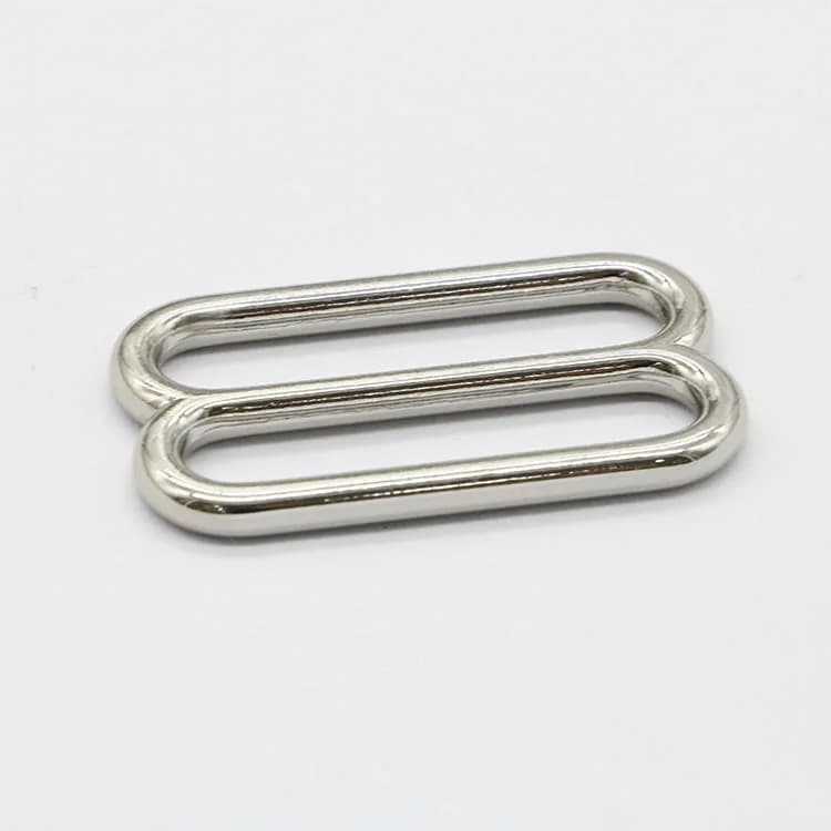 10 PZ 1.5 "2" Tessitura Fibbie per cinture in metallo D 8 Anello Cursore Cinghia per fibbia della cintura 50mm 38mm Tri-Glide Regolare Fibbia borsa Accessori