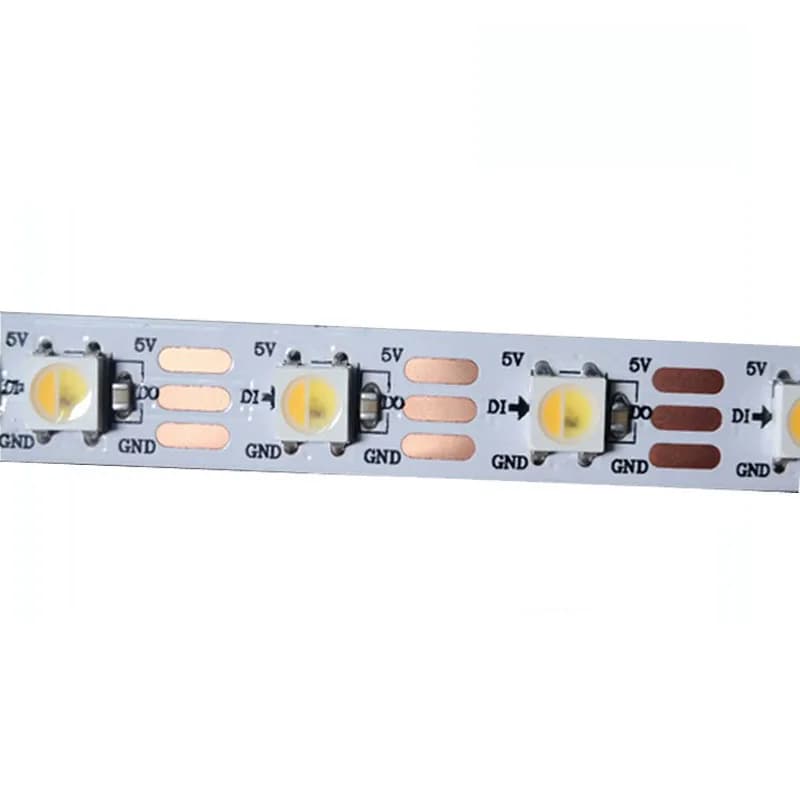 5mX Programmabile SK6812 5050SMD WWA (Bianco caldo/Bianco freddo/Ambra) Striscia LED 3 in 1 30/60/72/144LED/m