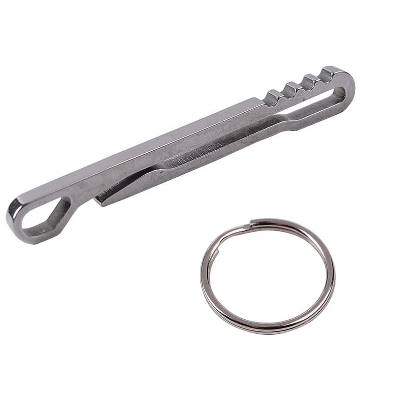 Pocket Key Laccetto Anello Della Catena Chiave Denaro Cintura Clip Organizzatore Hanging Snap Fibbia Moschettone Quick Draw Gancio MOLLE Zaino