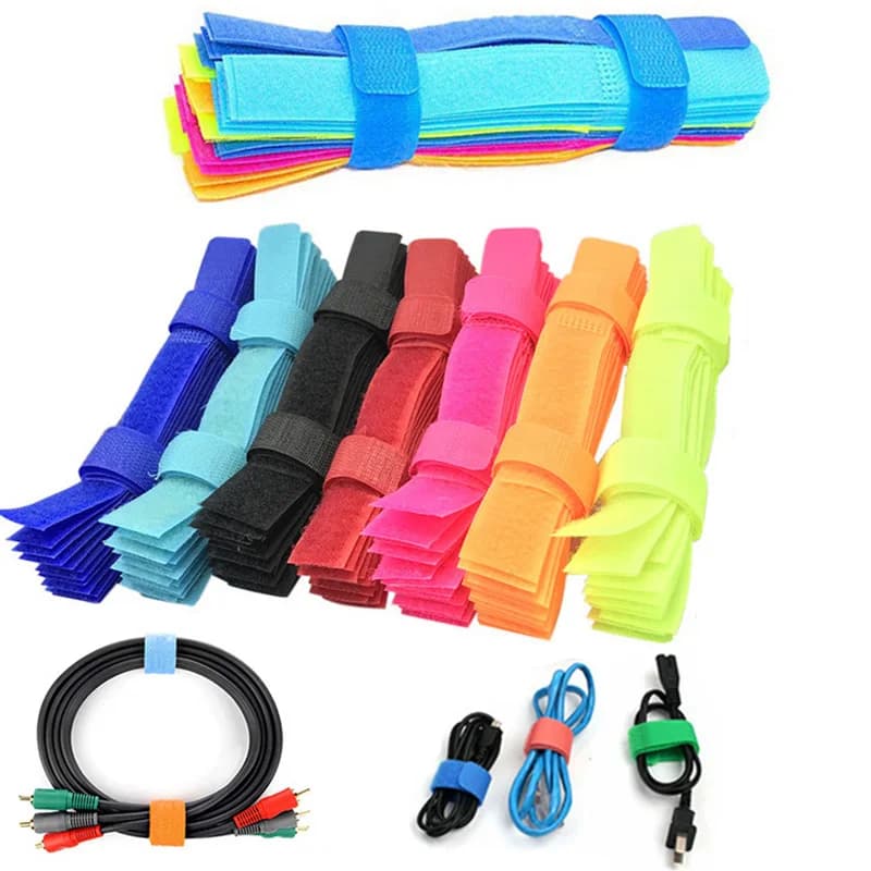 50/10pcs Cable Organizer Wrapping Clip Support for Headphones Mouse protection HDMI cable management for USB cable iPhone