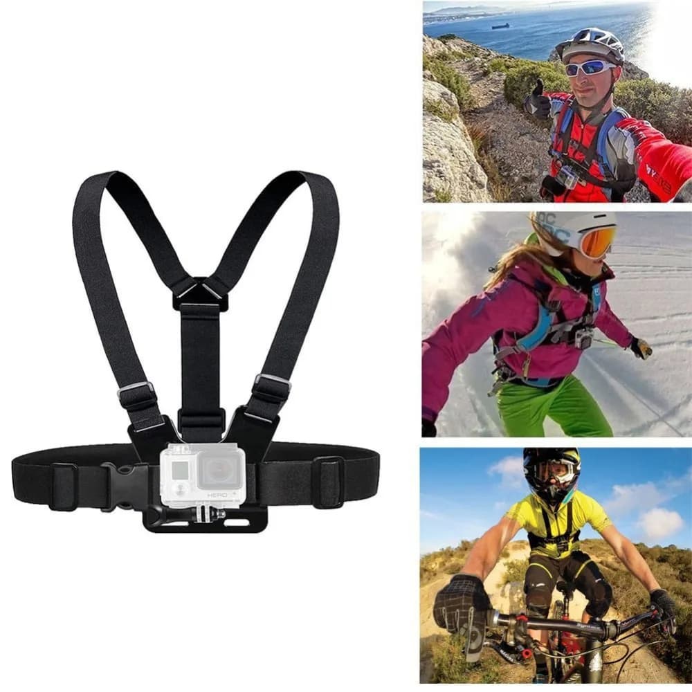 Toracic Belt Mount Belt for Gopro hero 8 7 6 5 4 3 + YI 4K Action Camera Mount Harnessfor Go Pro SJCAM EKEN Accessories