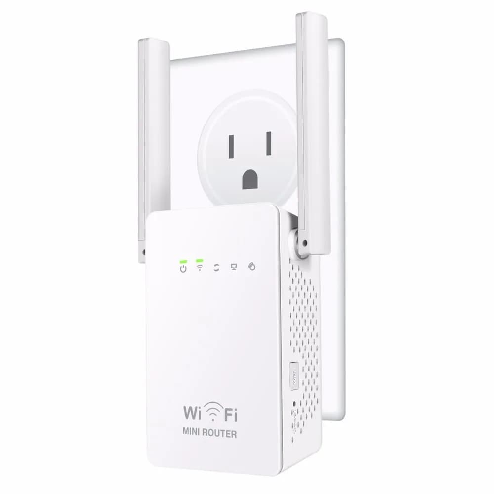 300Mbps Wireless Wifi Mini Router 802.11N rete ripetitore Wi-Fi Expander booster di segnale a lungo raggio crittografia WPS