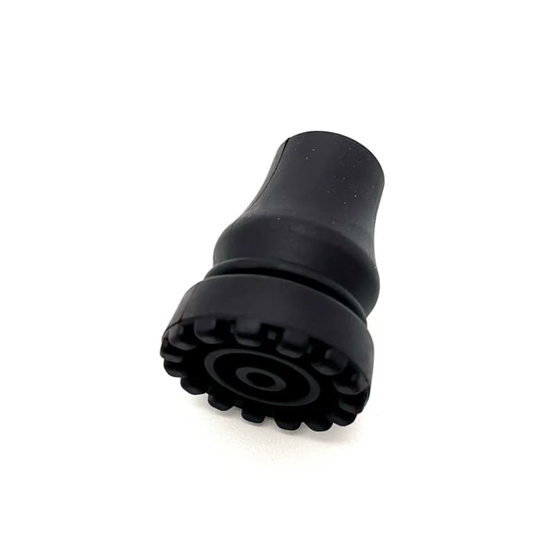 Pioneer 2 Pz/Lot of Rubber Tips For Old Man Trekking Sticks Trekking Sticks In Legno Massello T-handle Man Canna Aluminum Walking Stick