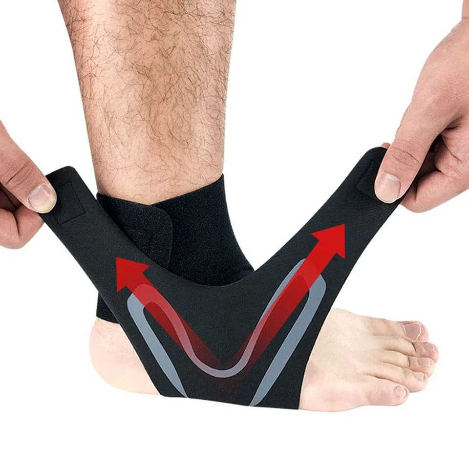 Loogdeel 1 pz destro sinistro protezione della caviglia sport supporto della caviglia elastico cavigliera guardia supporto del piede attrezzature sportive