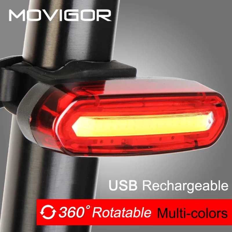 120lm USB Rechargeable HA CONDITIONAL Bicycle Light Rechargeable Lamp Rechargeable Lamp Rear For Bicycle Warning Night Safety Helmet