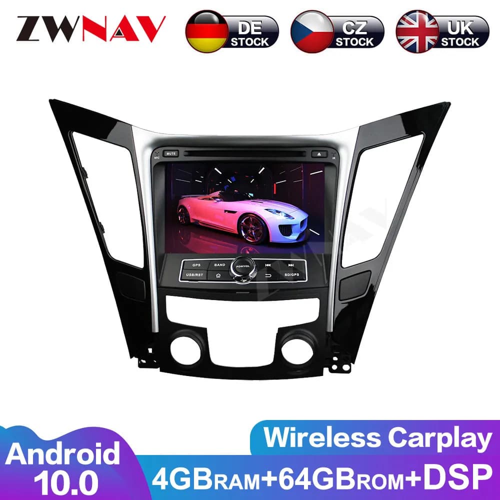 Android IPS Screen PX6 DSP For Hyundai Sonata i40 i45 2011-2015 Car DVD GPS Multimedia Player Headunit Radio Navi Audio Stereo