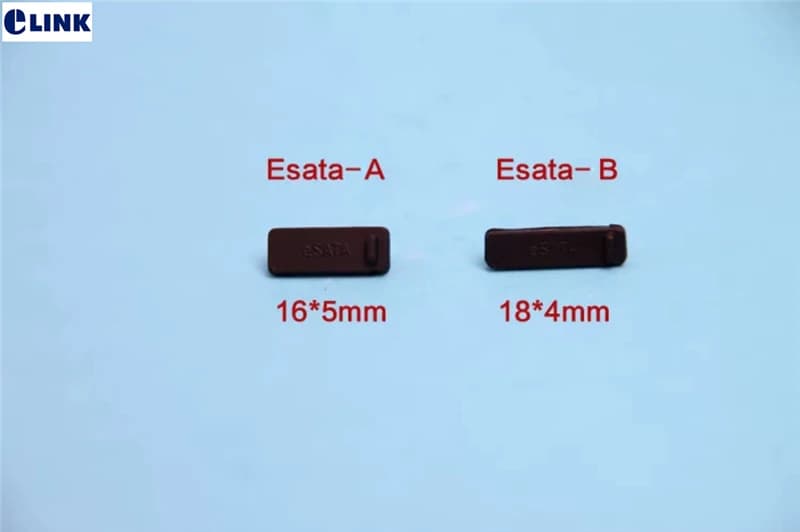 eSATA dust cap 100pcs soft silicone for computer laptop protective cover free shipping ELINK