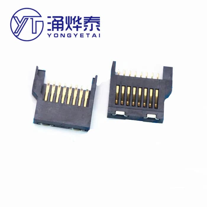 YYT 20 pz TF tutto in plastica semplice titolare della carta 8P micro SD titolare della scheda di memoria titolare della scheda di memoria TF card reader tutto slot per schede di plastica