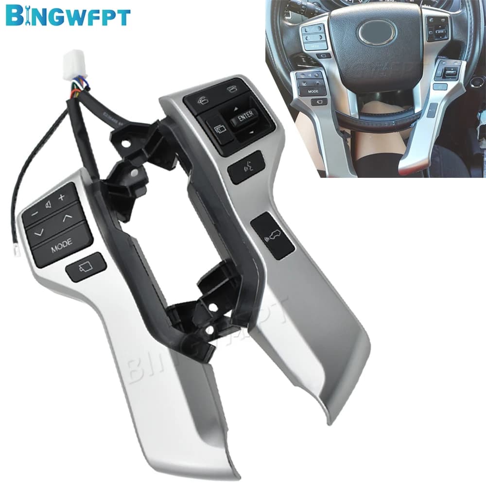 Multifunction Steering Wheel Control Switch For Toyota Land Cruiser Prado 150 GRJ150 KDJ150 2010-2013 84250-60180 8425060180