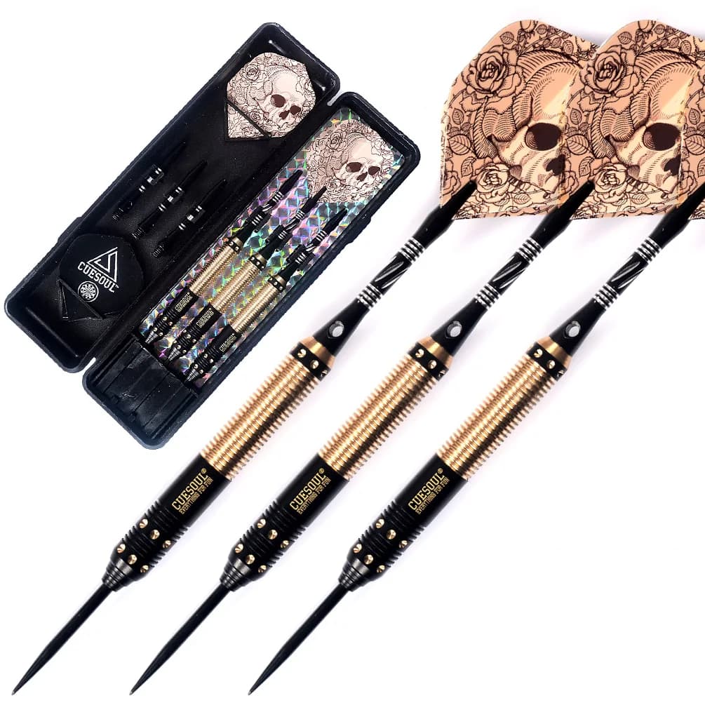 CUESOUL Dragon Series 21/23/25g Freccette con punta in acciaio con custodia per freccette sottile