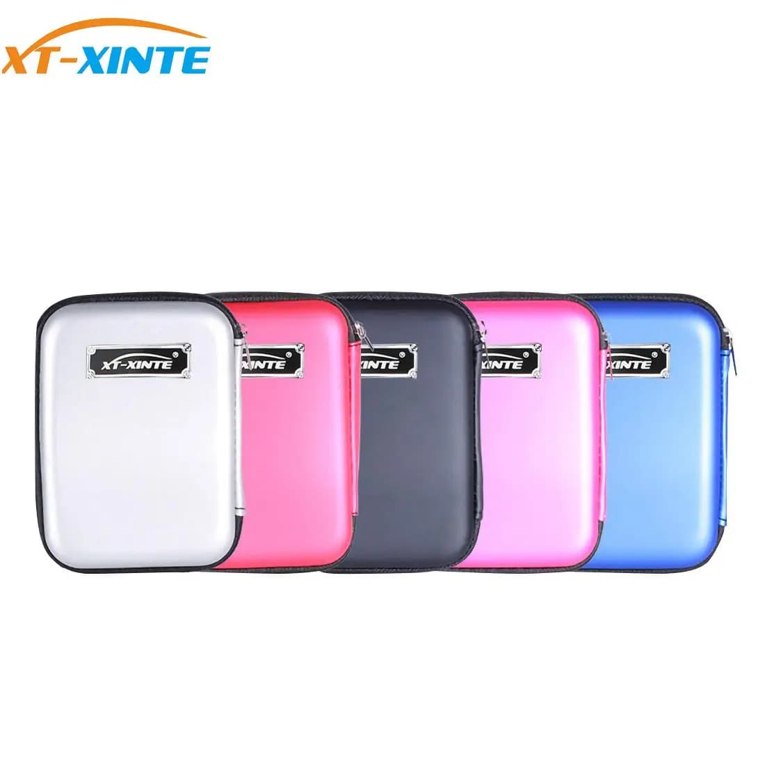 2.5 pollici Hard Disk Esterni Disk Custodia protettiva HDD SSD Carry Scatola Dell'organizzatore di Immagazzinaggio del Sacchetto Del Sacchetto Portatile Cavo USB Accumulatori E Caricabatterie Di Riserva