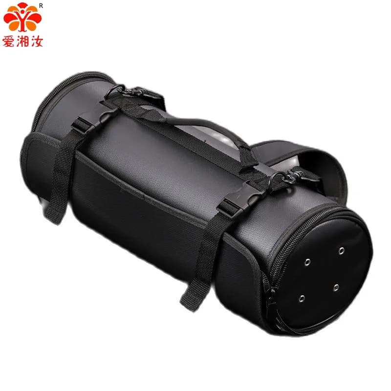 Aixiangru comodo, Shaker portatile in PVC con custodia in acciaio inossidabile Set di pentole/Kit impermeabile per Cocktail schiacciamento antirughe