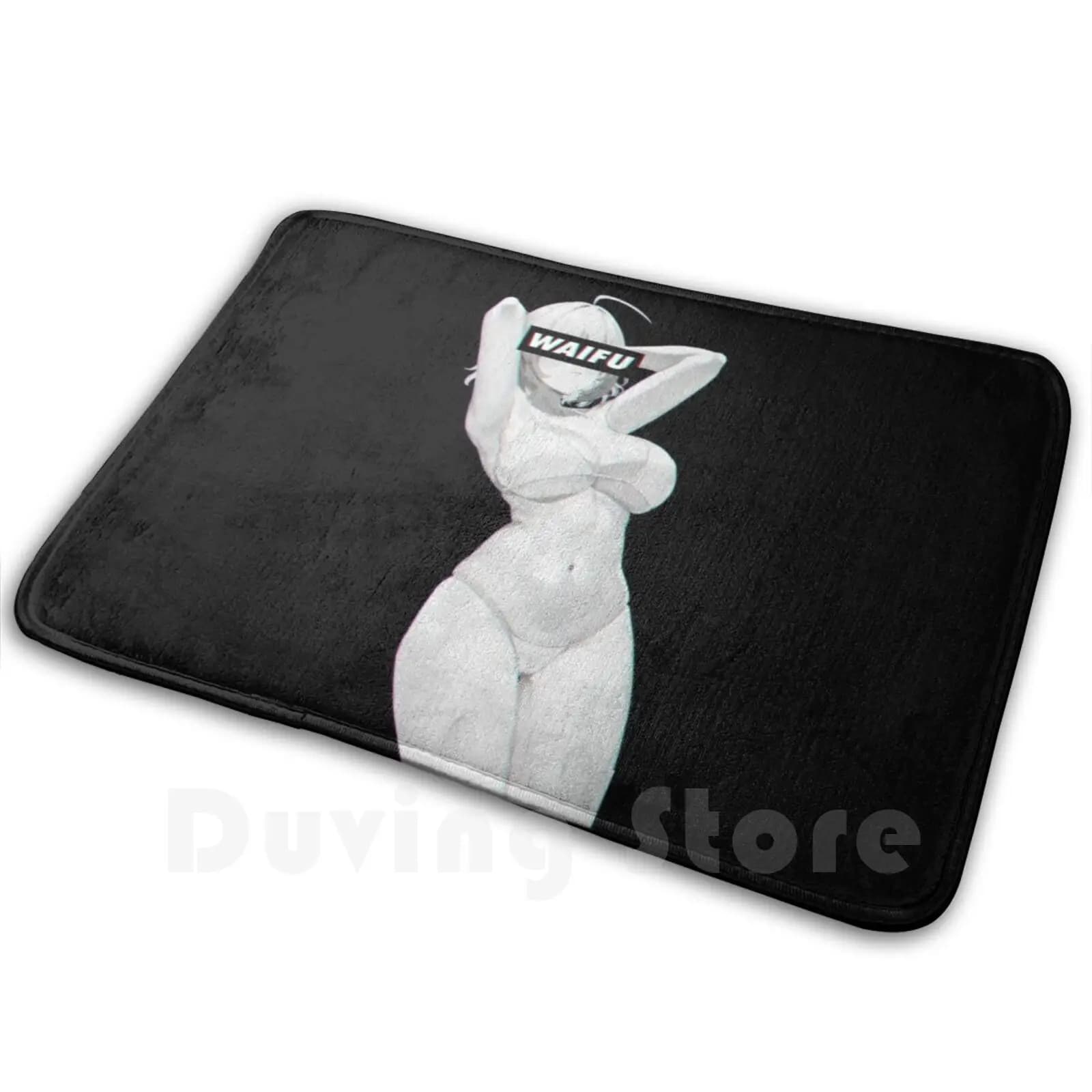 Ecchi Glitch Oppai Waifu Carpet Mat Rug Cushion Soft Waifu Ecchi Manga Sexy Anime Kawaii Tits Boobs Erotic Sex Lewd