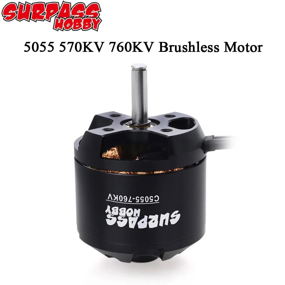 SURPASS HOBBY C5055 5055 760KV 570KV Motore Brushless per Airpalne Aerei Multicotteri RC Aereo Elicottero
