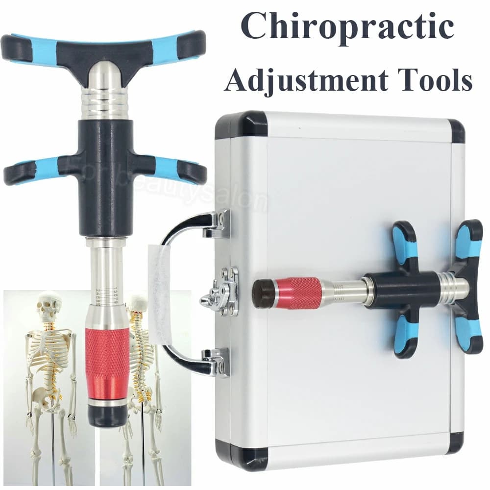 300N Chiropractic Adjusting Tools Body Massage Spine Relax Physiotherapy Cervical Massage Correction Gun Health Care