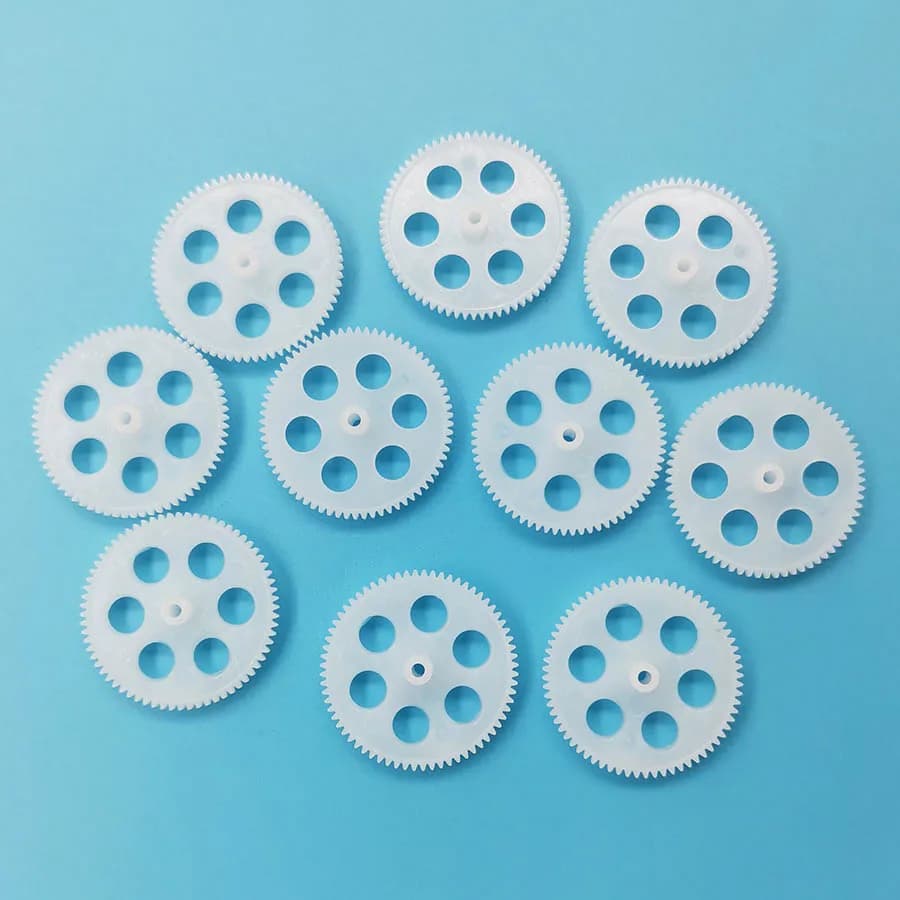 681.5A 0.3M pignone per aeromobili OD = 21mm 68 denti 1.4mm foro per albero 68 T accessori di plastica per giocattoli di precisione 10 pz/lotto