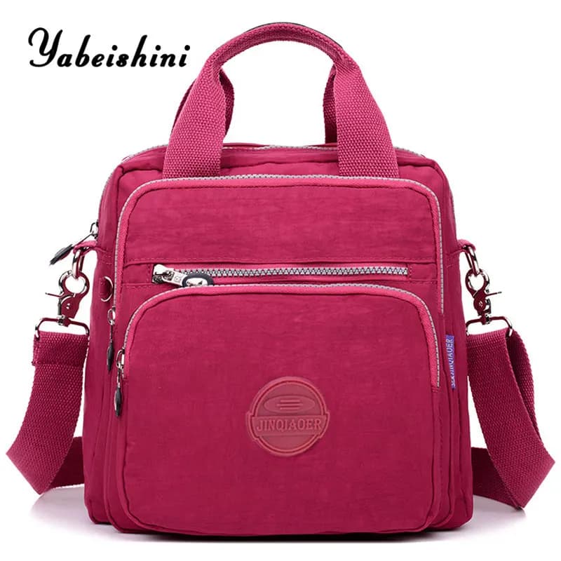 Borse a tracolla da donna Pochette Borse da donna Borsa principale con tre cerniere Borsa a tracolla a tracolla di marca famosa da donna Sac A Main