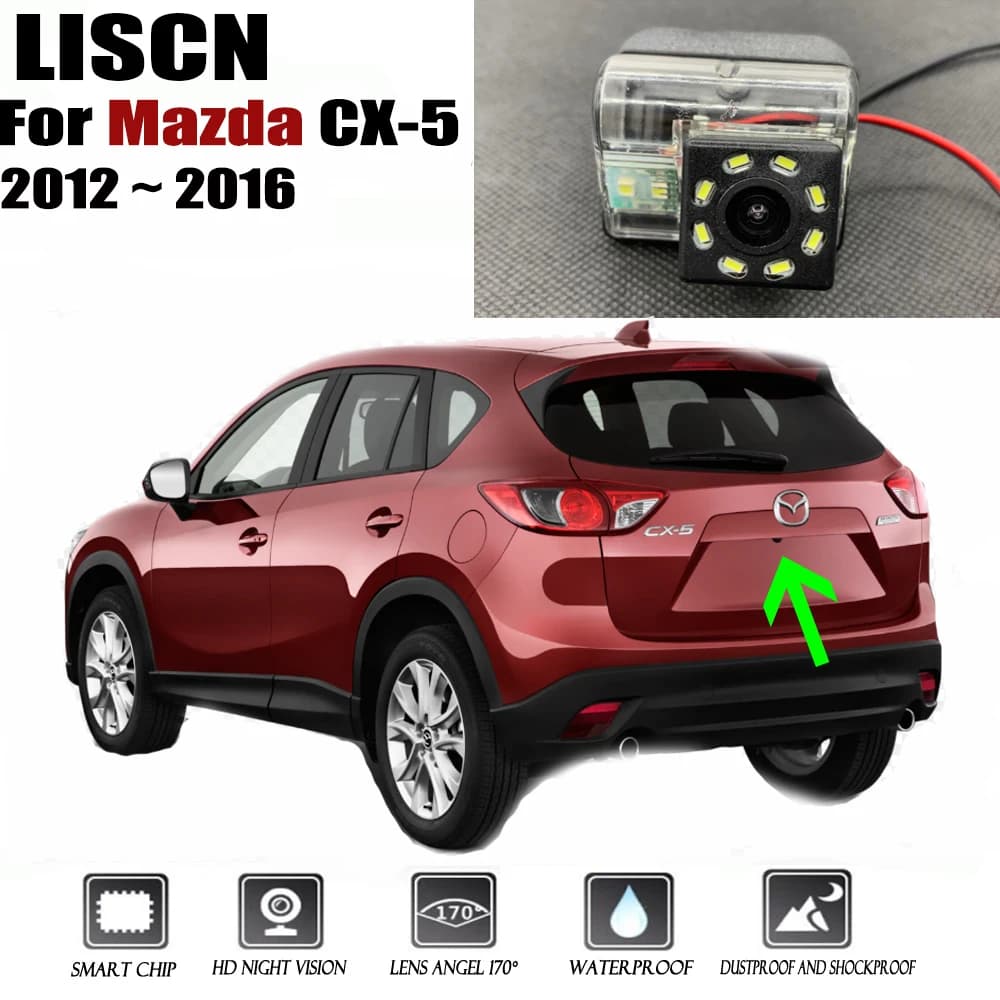 Car Reversing Camera for Mazda CX5 2012 2013 2014 2015 2016 CX-5 HD Night Vision/ Rear Camera/License Plate Camera