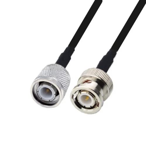 Cavo RG58 BNC maschio a connettore maschio TNC prolunga Antenna WiFi cavo jumper a spirale