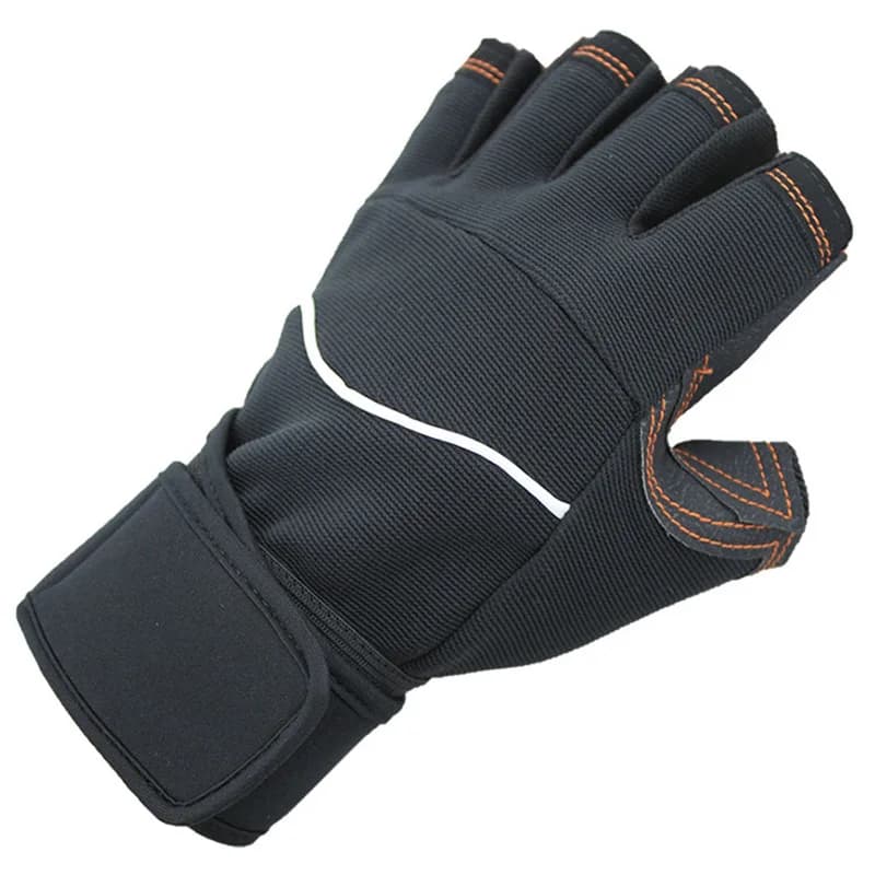 Men's and Women's Anti-slip Gloves Breathable Fitness Gloves Half fingers Gym Gloves for weight lifting with handlebars G47