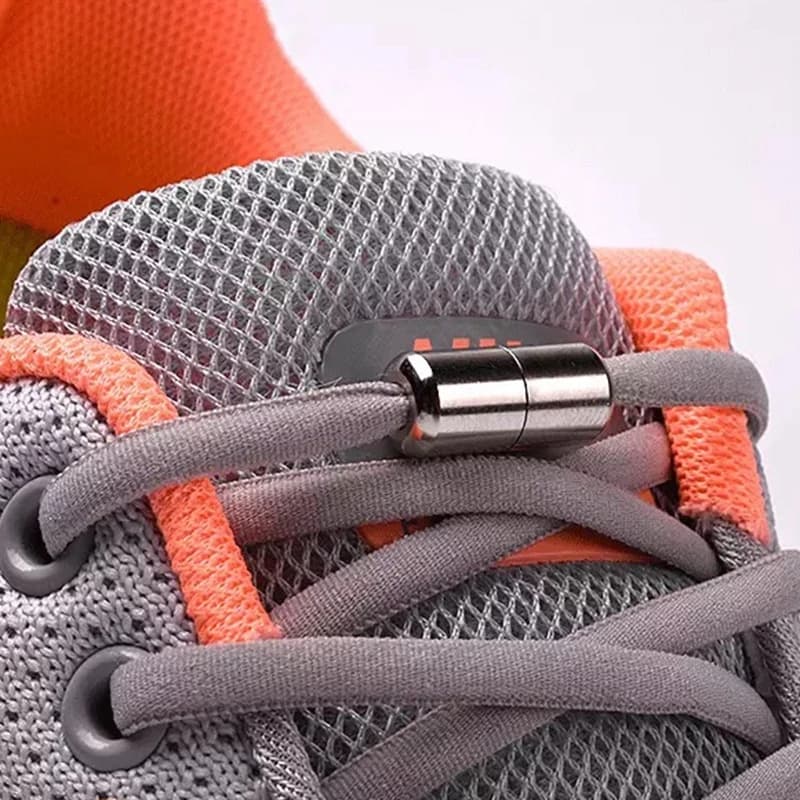 Laceless Lace Laces Elastic Shoe Laces for Gymnastic Shoe Laces for Shoe Closure Metal lace laces for children and adults One size for all shoes