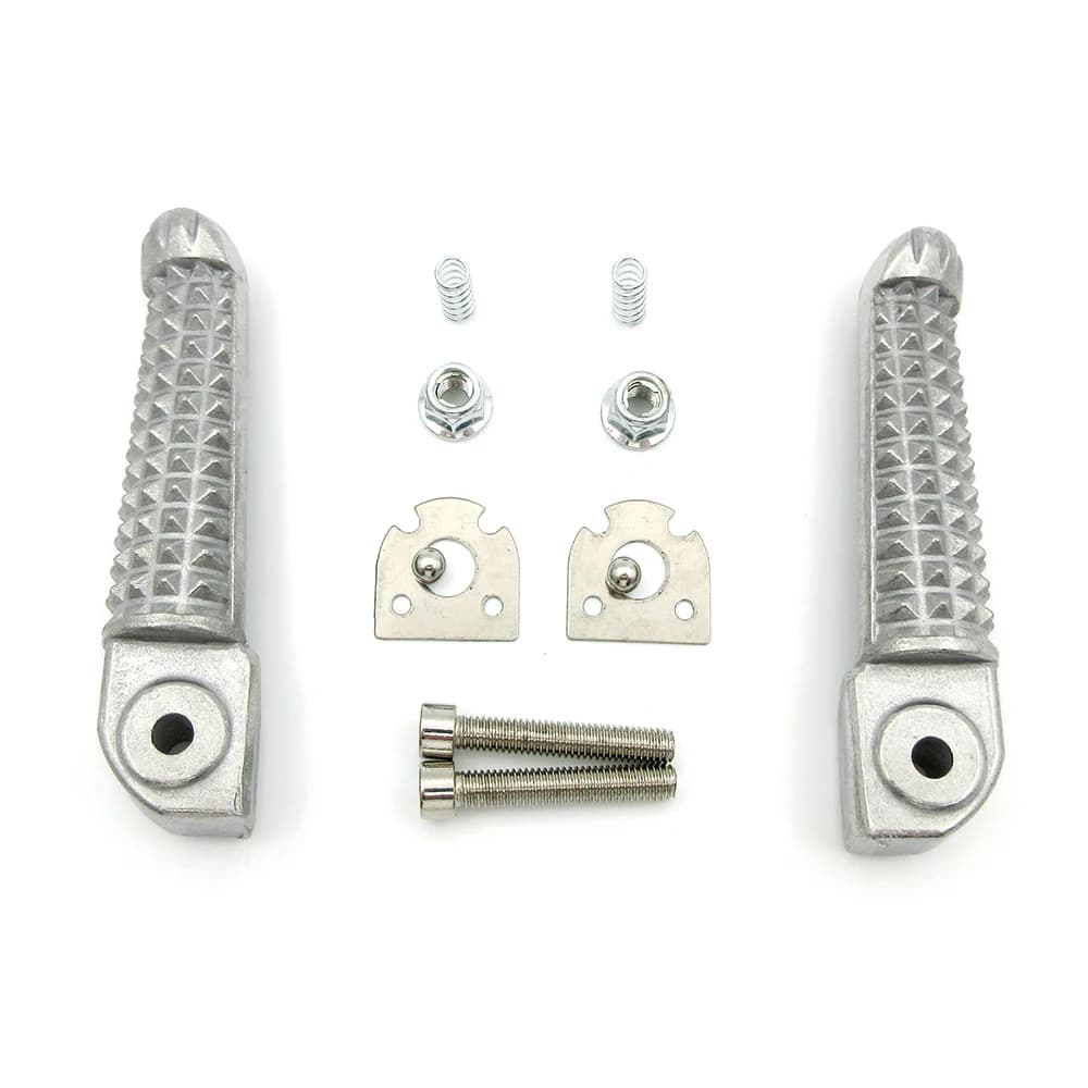 Nuova Moto In Alluminio Posteriore Poggiapiedi Pedane Per Yamaha YZF-R1 YZFR1 YZF R1 2002 2003-2014 YZF-R6 YZFR6 YZF R6 2003 2004-2017