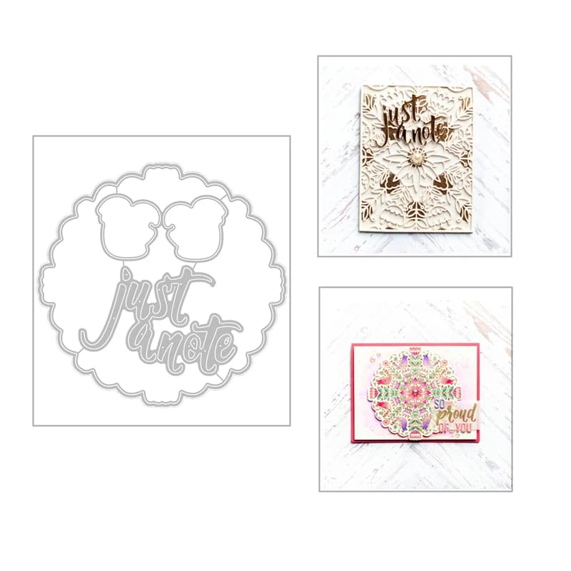 New Layering Metal Cutting Dies and Scrapbooking For Paper Making Blooms Decorative Embossing Card Frame Craft No Stamp Set