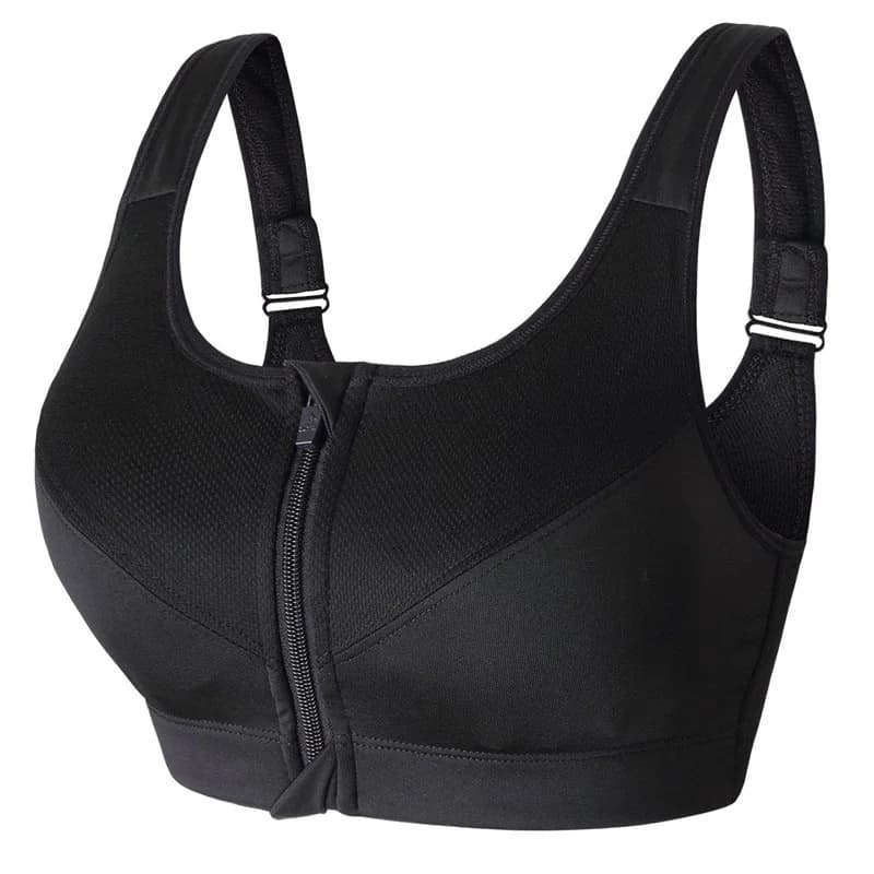 Cloud Hide Reggiseno sportivo Donna Cerniera frontale Intimo Camicia fitness Push Up Yoga Crop Top Reggiseni Gilet Abbigliamento sportivo Taglie forti S-XXXXXL