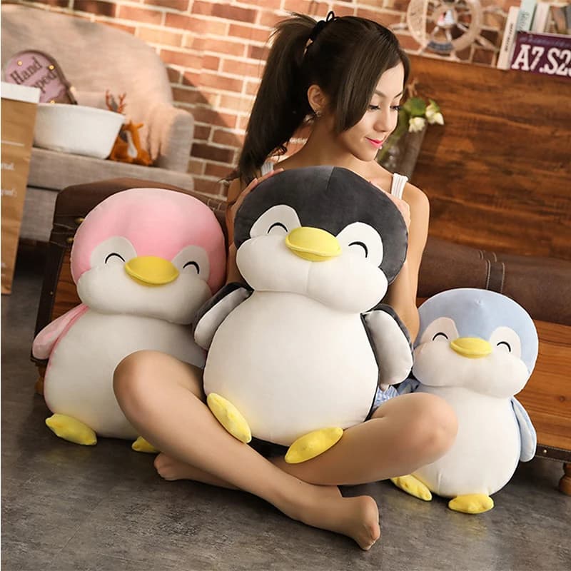 30-55 cm Morbido Grasso Pinguino Giocattoli di Peluche Farcito Animale Del Fumetto Bambola Giocattolo di Moda per I Bambini Del Bambino Belle Ragazze Regalo Di Compleanno Di Natale