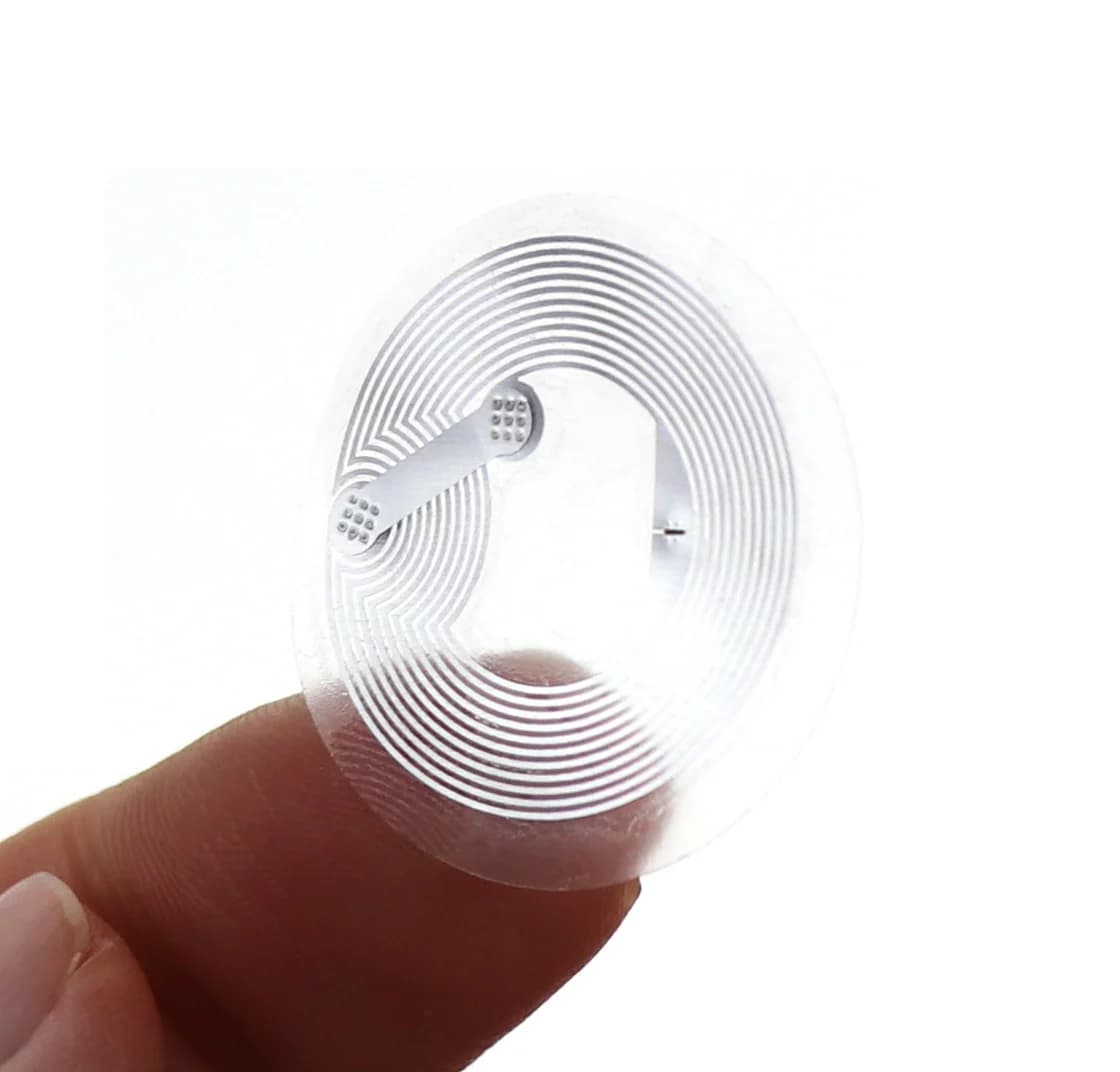 10 pz 100 pz Ntag213 Ntag215 NFC Tag Adesivo 13.56 MHz ISO14443A Etichetta Telefono Disponibile Etichetta Adesiva RFID