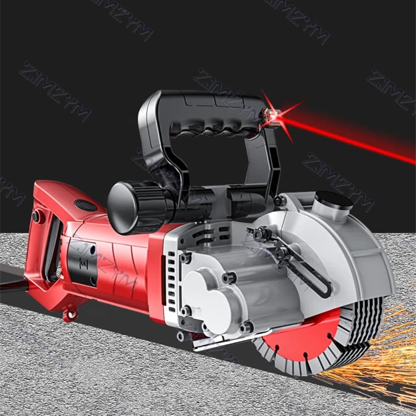 KCJ-001 220V Electric Wall Machine Laser Handheld Laser Scraper Brick Wall Cutting Machine Concrete Slotting Machine